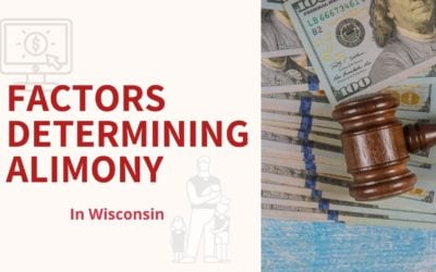 How Is Alimony Awarded In Wisconsin?