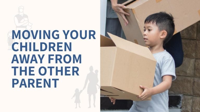 Can A Custodial Parent Move A Child To Another County?